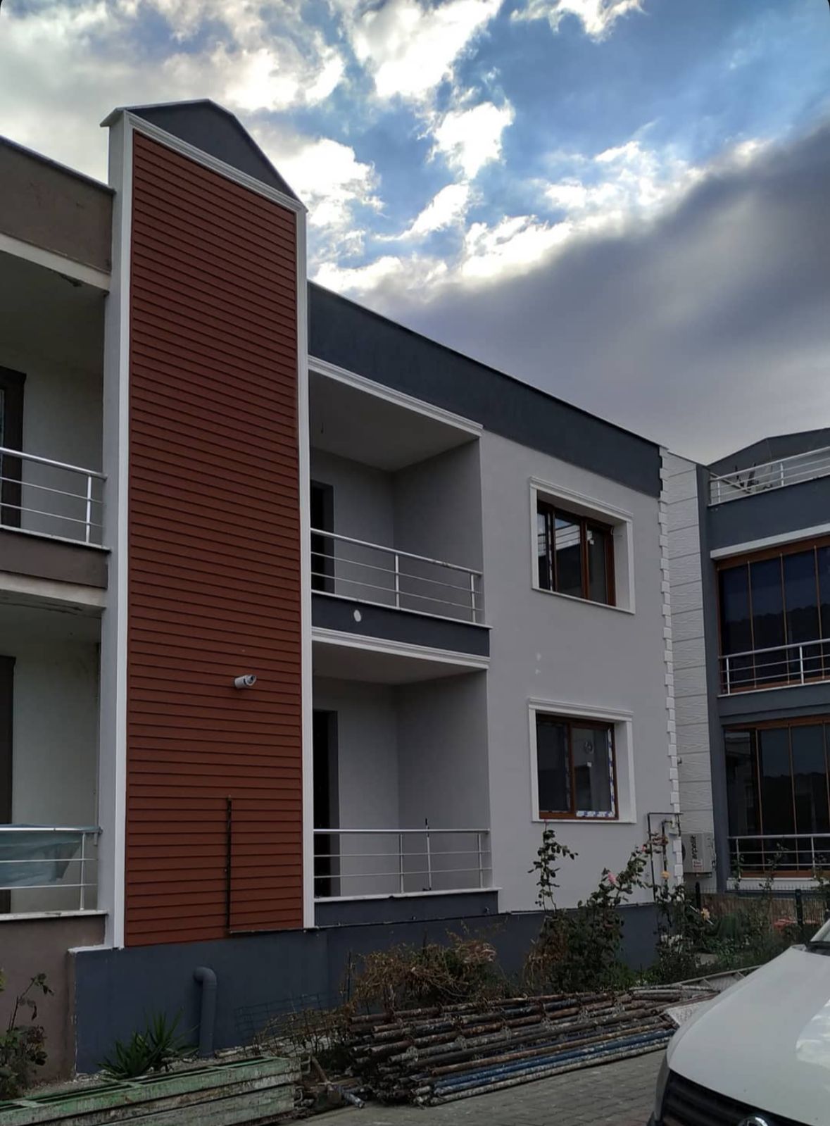 Modern dış cephe tadilat ve mantolama uygulaması