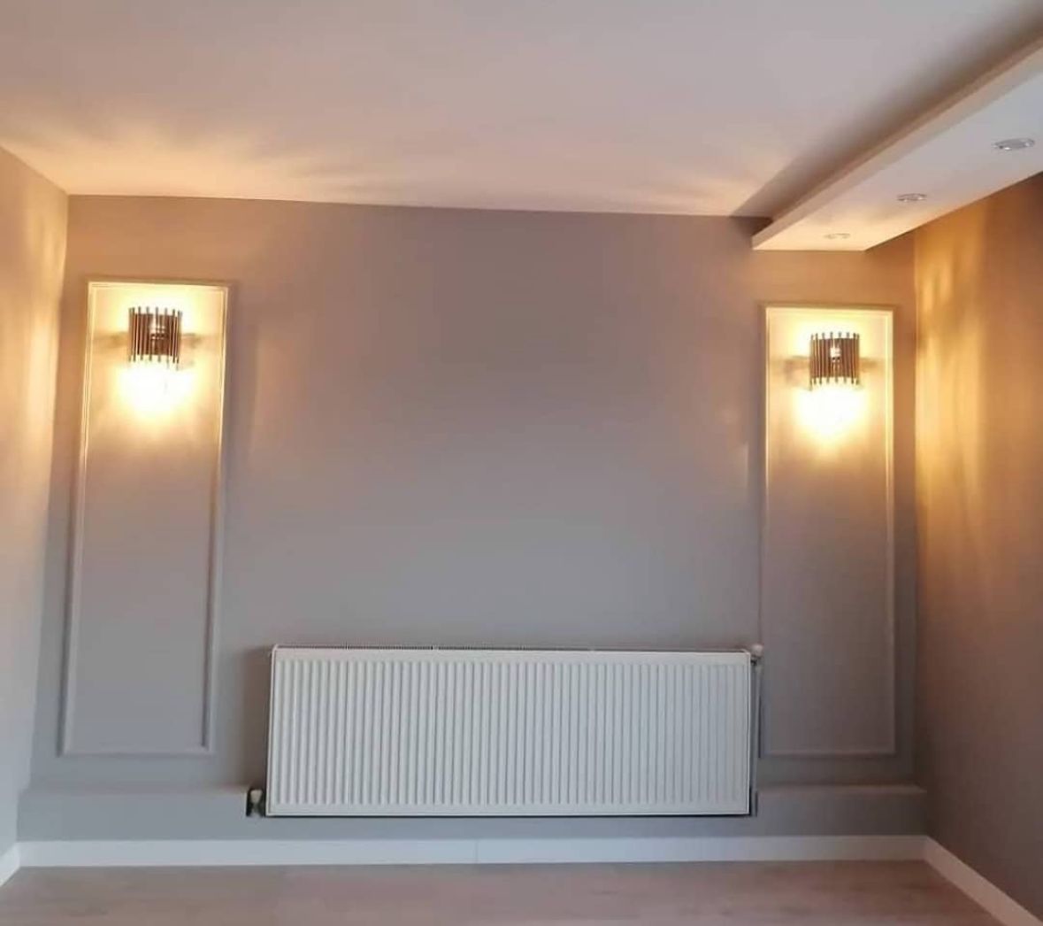 İç mekanda boya ve dekoratif duvar tadilat işi