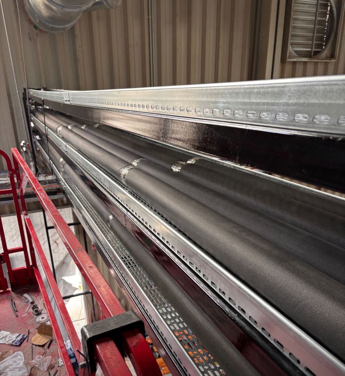 Fabrika içi teknik montaj ve endüstriyel hat uygulaması